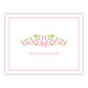 Pink Ribbon Folded Note Cards Image 3 of 3
